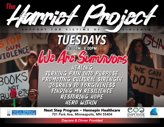 Harriet Project Minneapolis Supporting Victims of Violence